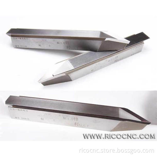 3 In 1 Alloy Steel Wood Lathe Knife CNC Woodturning Cutters